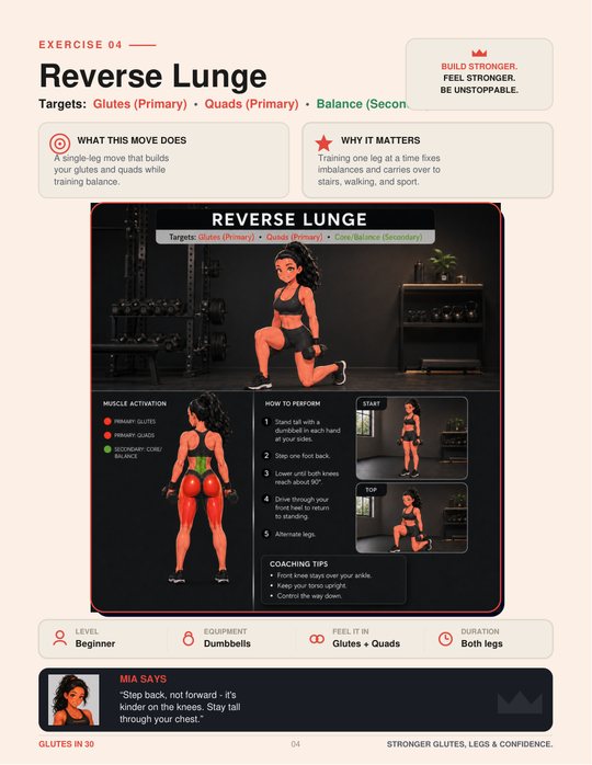 Sample exercise page