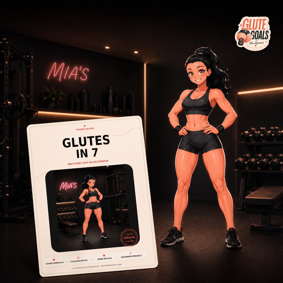 Mia — your free 7-day glute challenge